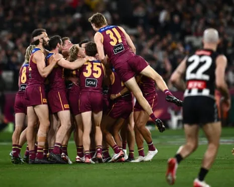 The Lions Crush The Magpies to Claim Championship Showdown Against Geelong